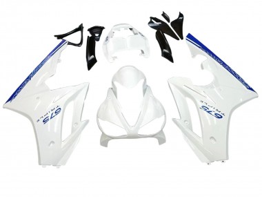Purchase 2006-2008 White Blue Triumph Daytona 675 Motorcycle Fairings UK
