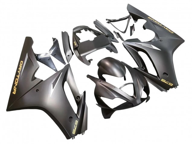 Purchase 2006-2008 Matte Black Triumph Daytona 675 Motorcycle Fairings UK