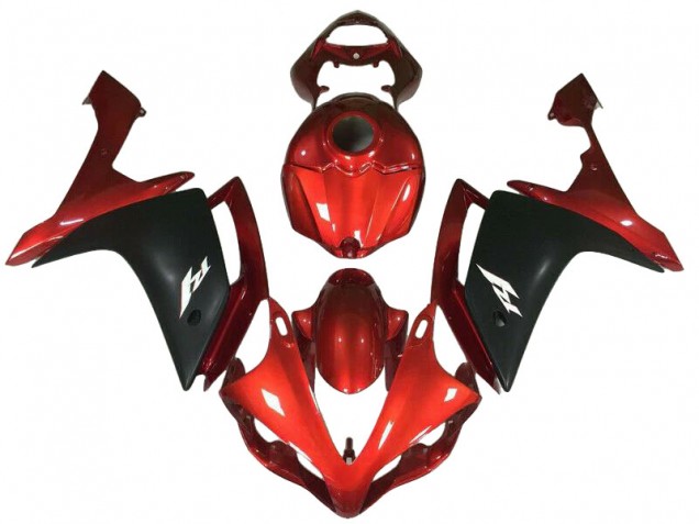 Purchase 2007-2008 Red Black Yamaha YZF R1 Motorcycle Fairings UK Purchase 2007-2008 Red Black Yamaha YZF R1 Motorcycle Fairings UK