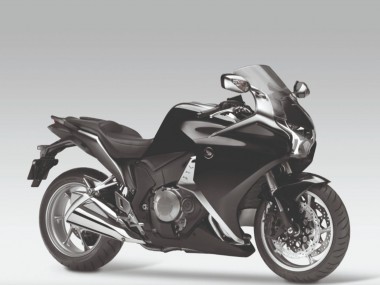 Purchase 2010-2014 Glossy Black Honda VFR 1200 Motorcycle Fairings UK