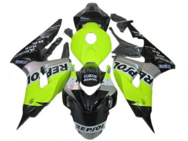 Purchase 2006-2007 Green Silver Glossy Black Repsol Honda CBR1000RR Motorcycle Fairings UK