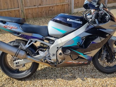 Purchase 2002-2003 Blue Silver Kawasaki Ninja ZX9R Motorcycle Fairings UK