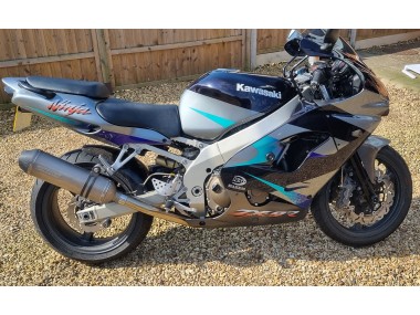 Purchase 2002-2003 Blue Silver Kawasaki Ninja ZX9R Motorcycle Fairings UK
