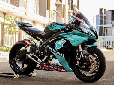 Purchase 2008-2016 Light Green White Black Petronas Yamaha YZF R6 Motorcycle Fairings UK