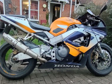 Purchase 2000-2001 Silver Orange Blue Honda CBR900RR 929RR Motorcycle Fairings UK