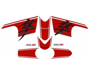 Purchase 2008-2020 Glossy Black Red Suzuki GSXR 1300 Hayabusa Motorcycle Fairing UK
