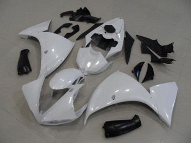 Purchase 2009-2011 White Yamaha YZF R1 Motorcycle Fairings UK