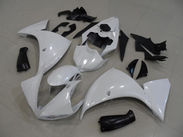Purchase 2009-2011 White Yamaha YZF R1 Motorcycle Fairings UK