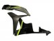 Purchase 2007-2008 Glossy Black High Viz Yellow Honda CBR600RR Motorcycle Fairings UK
