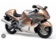 Purchase 1996-2007 Light Brown Silver Suzuki GSXR 1300 Hayabusa Motorcycle Fairings UK