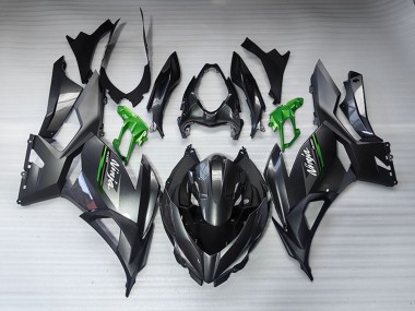 Purchase 2018-2024 Glossy Black Matte Black Green White Kawasaki EX400 Motorcycle Fairings UK
