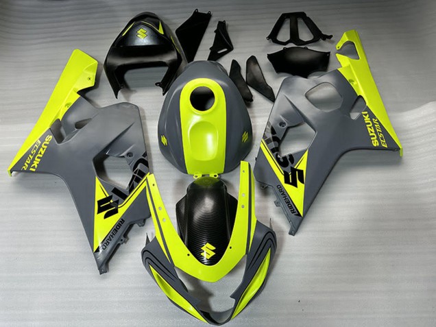 Purchase 2004-2005 Grey Lemon Green Black Suzuki GSXR 600/GSXR 750 Motorcycle Fairings UK
