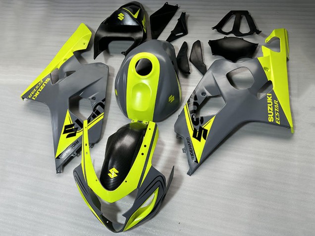 Purchase 2004-2005 Grey Lemon Green Black Suzuki GSXR 600/GSXR 750 Motorcycle Fairings UK