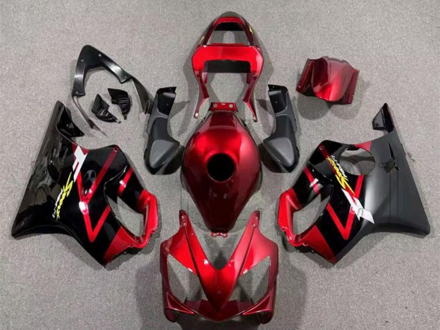 Purchase 2001-2003 Candy Red Black Honda CBR600 F4i Motorcycle Fairings UK