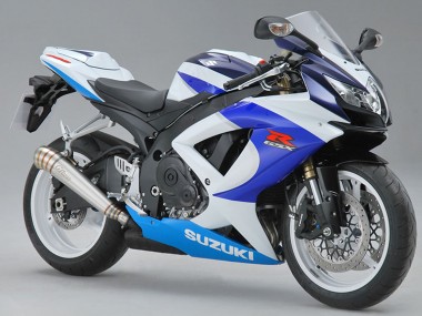 Purchase 2008-2010 White Blue Red Suzuki GSXR 600/750 Motorcycle Fairings UK