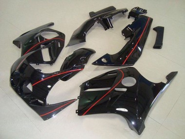 Purchase 1988-1989 Glossy Black Red Line Honda CBR250RR MC19 Motorcycle Fairings UK