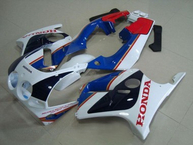 Purchase 1988-1989 White Red Blue Glossy Black Honda CBR250RR MC19 Motorcycle Fairings UK