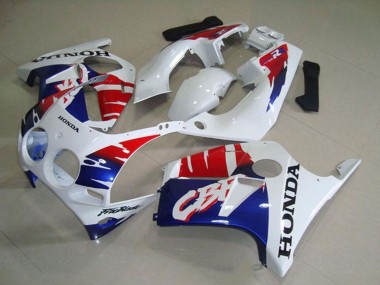 Purchase 1988-1989 White Red Blue Honda CBR250RR MC19 Motorcycle Fairings UK