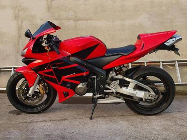 Purchase 1991-1994 Red Matte Black Honda CBR600 F2 Motorcycle Fairings UK