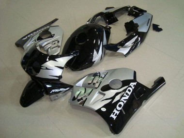 Purchase 1990-1998 Silver Glossy Black Honda CBR250RR MC22 Motorcycle Fairings UK