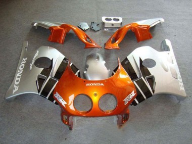 Purchase 1990-1998 Silver Orange Glossy Black Honda CBR250RR MC22 Motorcycle Fairings UK