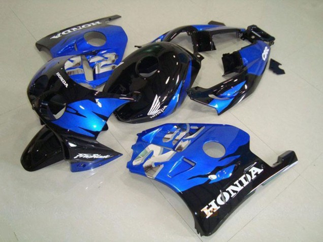 Purchase 1990-1998 Blue Glossy Black Honda CBR250RR MC22 Motorcycle Fairings UK