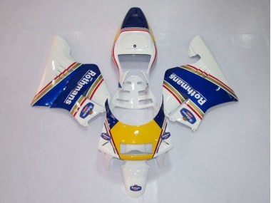 Purchase 1994-1996 Yellow White Blue Honda NSR250 MC28 P4 Replacement Motorcycle Fairings UK