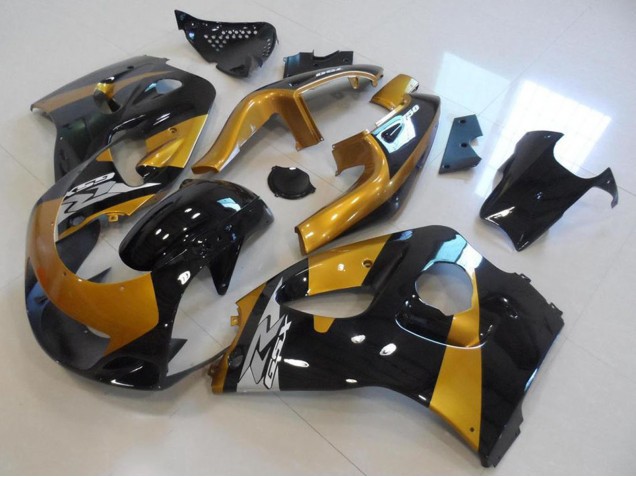 Purchase 1996-2000 Gold Black Suzuki GSXR 600 Motorcycle Fairings UK