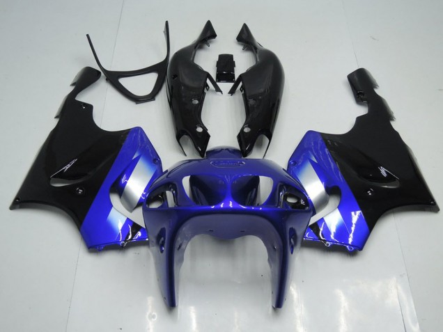 Purchase 1996-2003 Blue and Black Kawasaki ZX7R Replacement Fairings UK Purchase 1996-2003 Blue and Black Kawasaki ZX7R Replacement Fairings UK