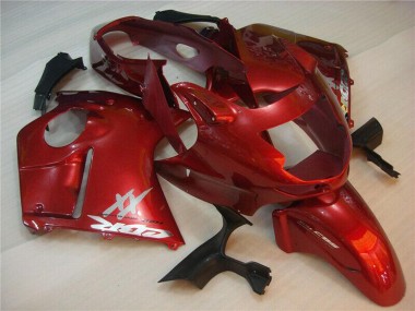 Purchase 1996-2007 Red Honda CBR1100XX Blackbird Motorcycle Fairing UK