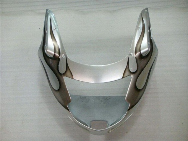 Purchase 1996-2007 Flame Silver Grey Honda CBR1100XX Motorcycle Fairings Kits UK Purchase 1996-2007 Flame Silver Grey Honda CBR1100XX Motorcycle Fairings Kits UK