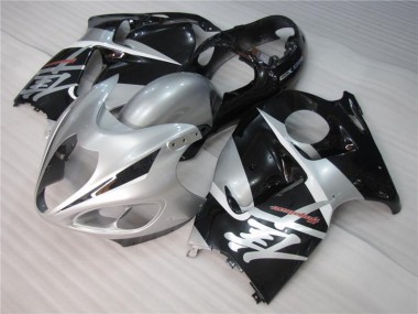 Purchase 1996-2007 Silver Black Suzuki GSXR 1300 Hayabusa Motorcycle Fairings UK