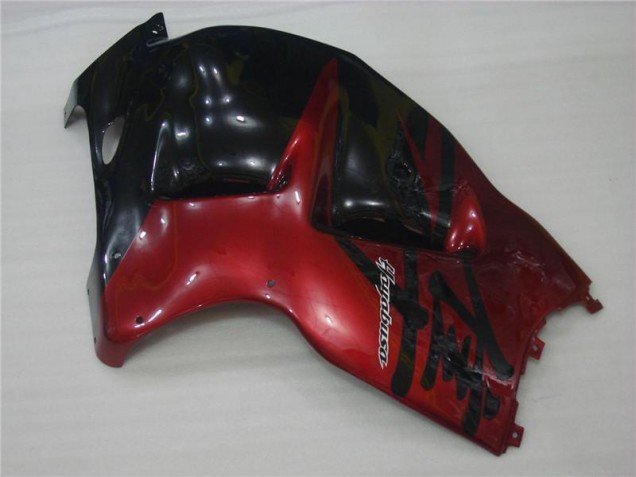 Purchase 1996-2007 Red Black Suzuki GSXR 1300 Hayabusa Motorcycle Fairing Kit UK