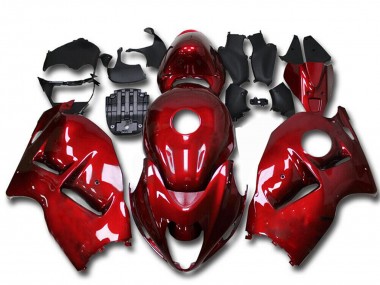 Purchase 1996-2007 Candy Red Suzuki GSXR 1300 Hayabusa Motorcycle Fairings UK