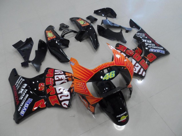 Purchase 1998-1999 Black Rossi Honda CBR900RR 919 Motorbike Fairing Kits UK Purchase 1998-1999 Black Rossi Honda CBR900RR 919 Motorbike Fairing Kits UK