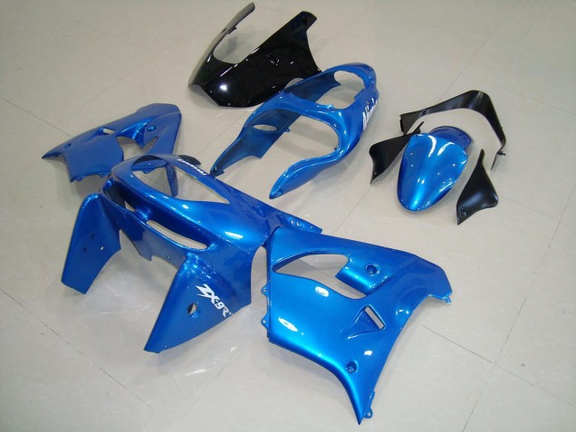 Purchase 1998-1999 Blue Black Kawasaki ZX9R Bike Fairings UK