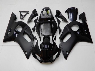 Purchase 1998-2002 Glossy Matte Black Yamaha YZF R6 Moto Fairings UK