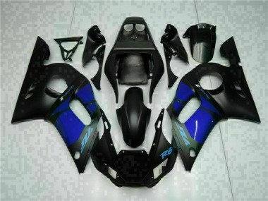 Purchase 1998-2002 Blue Black Yamaha YZF R6 Bike Fairing Kit UK