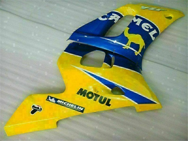 Purchase 1998-2002 Yellow Blue Yamaha YZF R6 Motorcycle Fairing Kit UK Purchase 1998-2002 Yellow Blue Yamaha YZF R6 Motorcycle Fairing Kit UK
