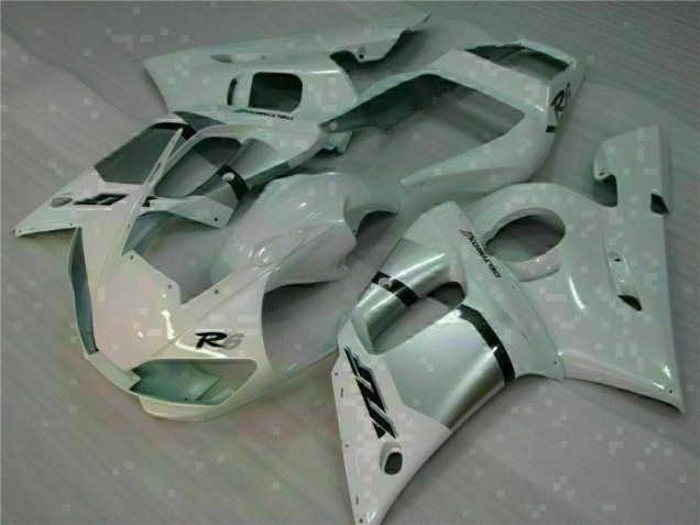Purchase 1998-2002 White Yamaha YZF R6 Motorbike Fairing UK Purchase 1998-2002 White Yamaha YZF R6 Motorbike Fairing UK
