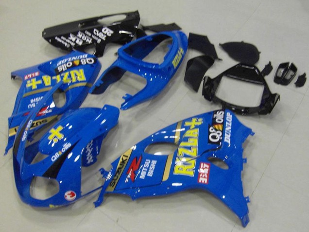 Purchase 1998-2003 Blue Yellow Black Rizla Dunlop Suzuki TL1000R Motorcycle Fairings UK