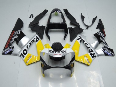 Purchase 2000-2001 Yellow Silver Glossy Black Repsol Honda CBR900RR 929 Motorcycle Fairing UK