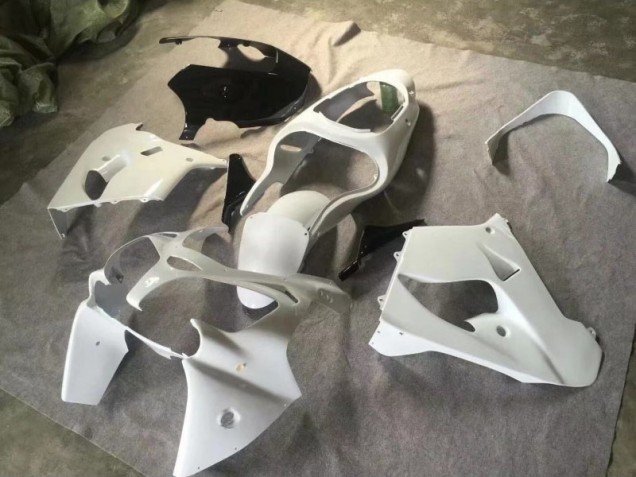 Purchase 2000-2001 Pure White Glossy Black Kawasaki ZX9R Motorcycle Fairings Kits UK Purchase 2000-2001 Pure White Glossy Black Kawasaki ZX9R Motorcycle Fairings Kits UK