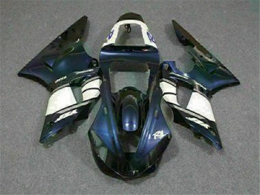 Purchase 2000-2001 Blue Yamaha YZF R1 Motorcycle Fairing Kits UK