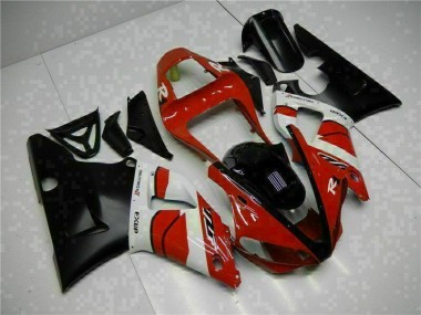 Purchase 2000-2001 Red Black Yamaha YZF R1 Motorbike Fairing Kits UK