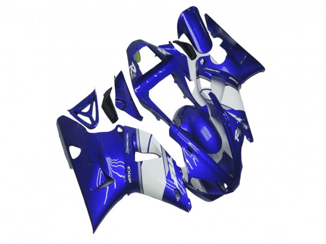 Purchase 2000-2001 Blue White Yamaha YZF R1 Motorcycle Fairing UK