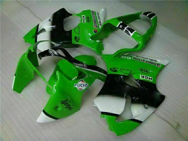 Purchase 2000-2002 Green Black Kawasaki ZX6R Motorbike Fairing UK Purchase 2000-2002 Green Black Kawasaki ZX6R Motorbike Fairing UK
