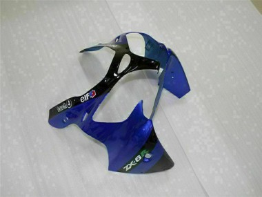 Purchase 2000-2002 Blue Glossy Black Elf Bridgestone Kawasaki ZX6R Motorcycle Fairings UK
