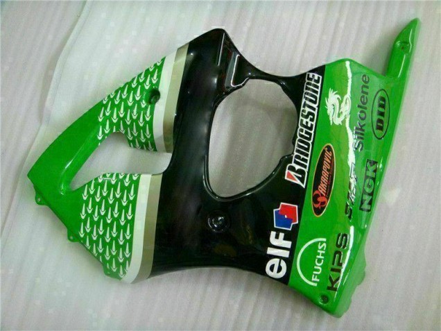Purchase 2000-2002 Green Black Kawasaki ZX6R Motorcycle Bodywork UK Purchase 2000-2002 Green Black Kawasaki ZX6R Motorcycle Bodywork UK