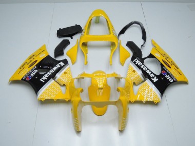 Purchase 2000-2002 Yellow Arrow Kawasaki ZX6R Motorcylce Fairings UK